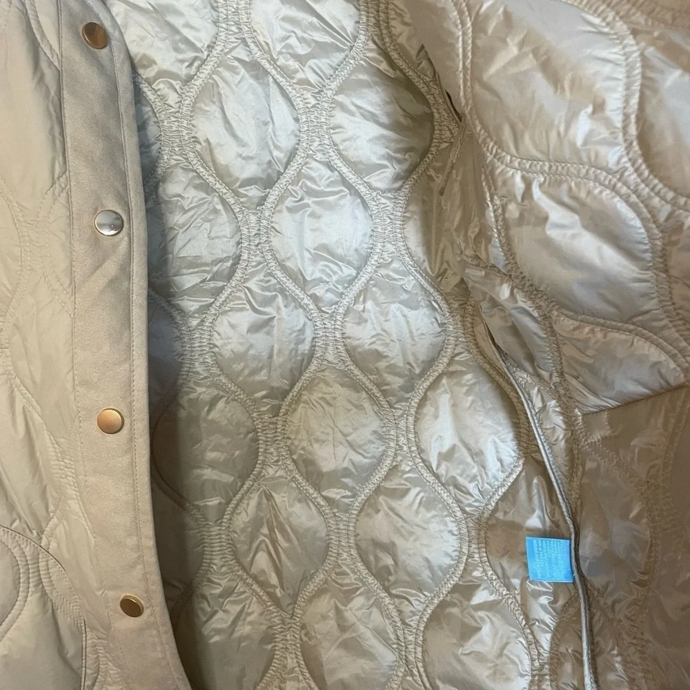 J McLaughlin Quilted Puff Liner Jacket Size XS